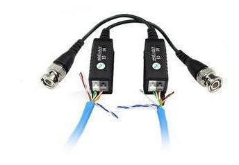 如何用雙絞網(wǎng)線替代同軸電纜線裝監(jiān)控